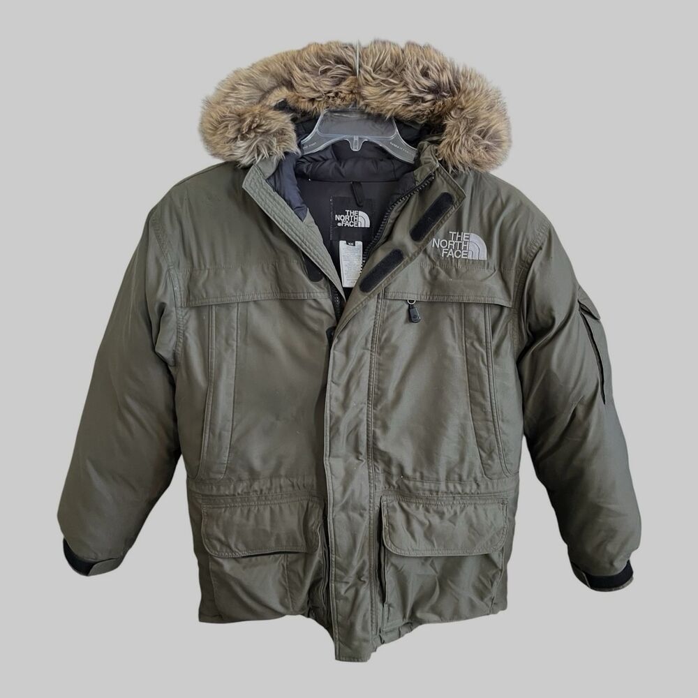 The North Face McMurdo Parka Men's Down 600 HyVent Winter Coat Size XS READ
